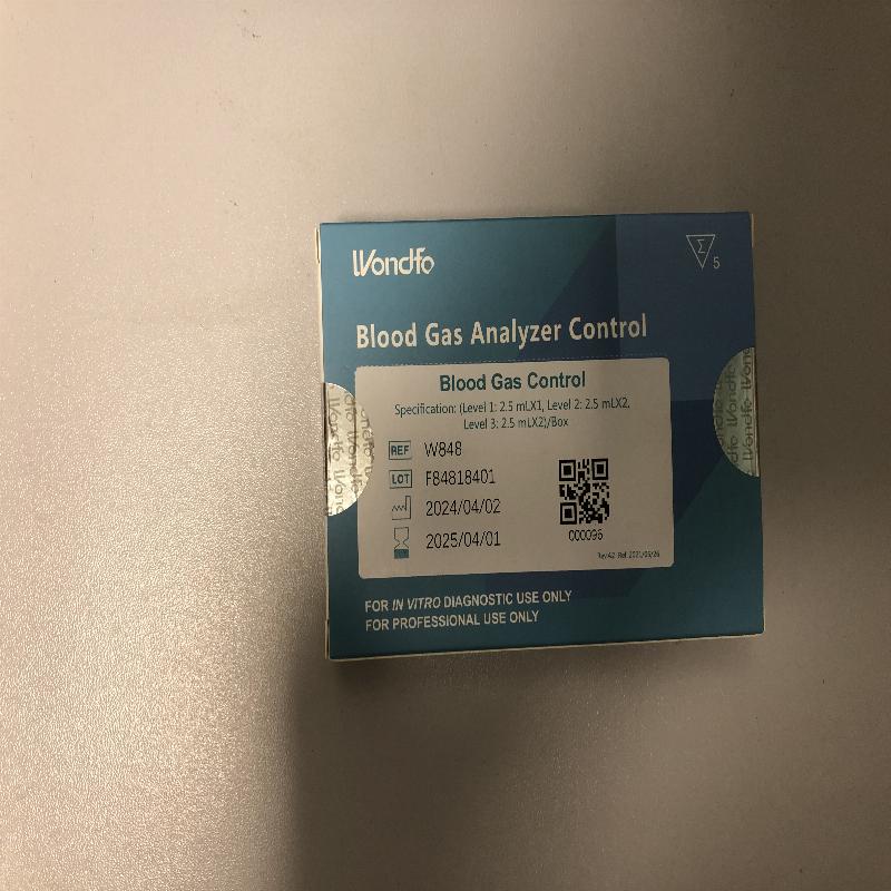 Контрольний матеріал для аналізатора газів крові та електролітів Wondfo